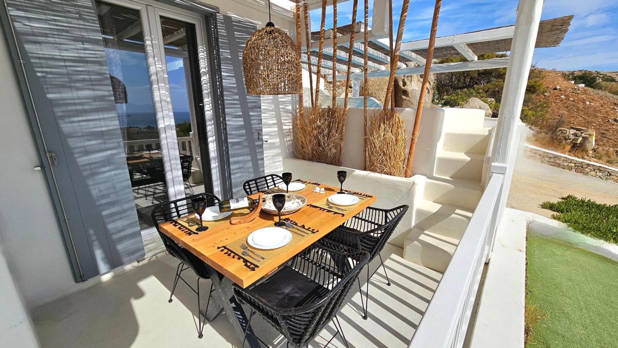Mykonos4Islands Seaside Homes And Suites Kalo Livadi Exterior foto